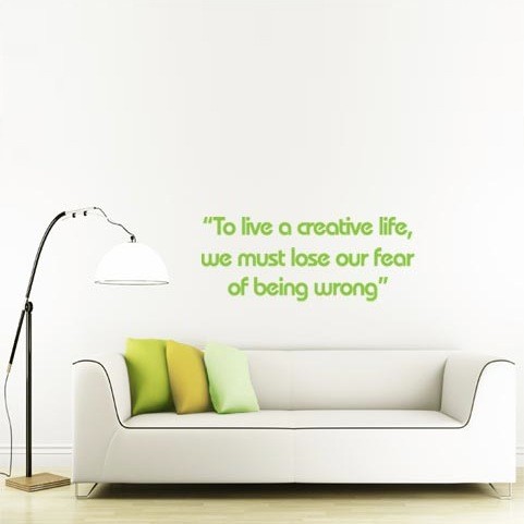 Life Quote Wall Stickers 12