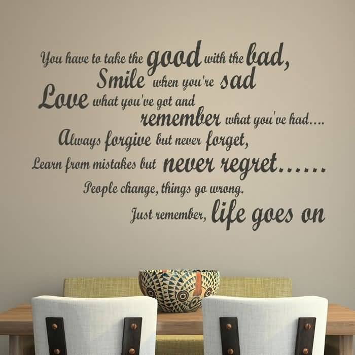 Life Quote Wall Stickers 14