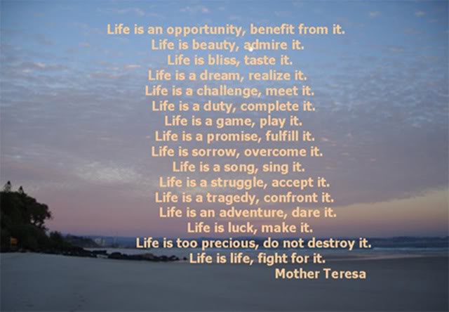 Life Quotes Mother Teresa 02