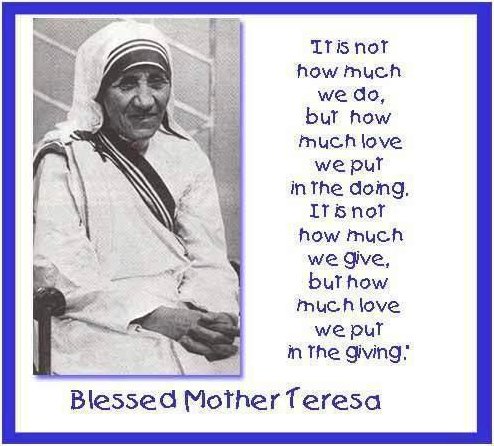 Life Quotes Mother Teresa 10