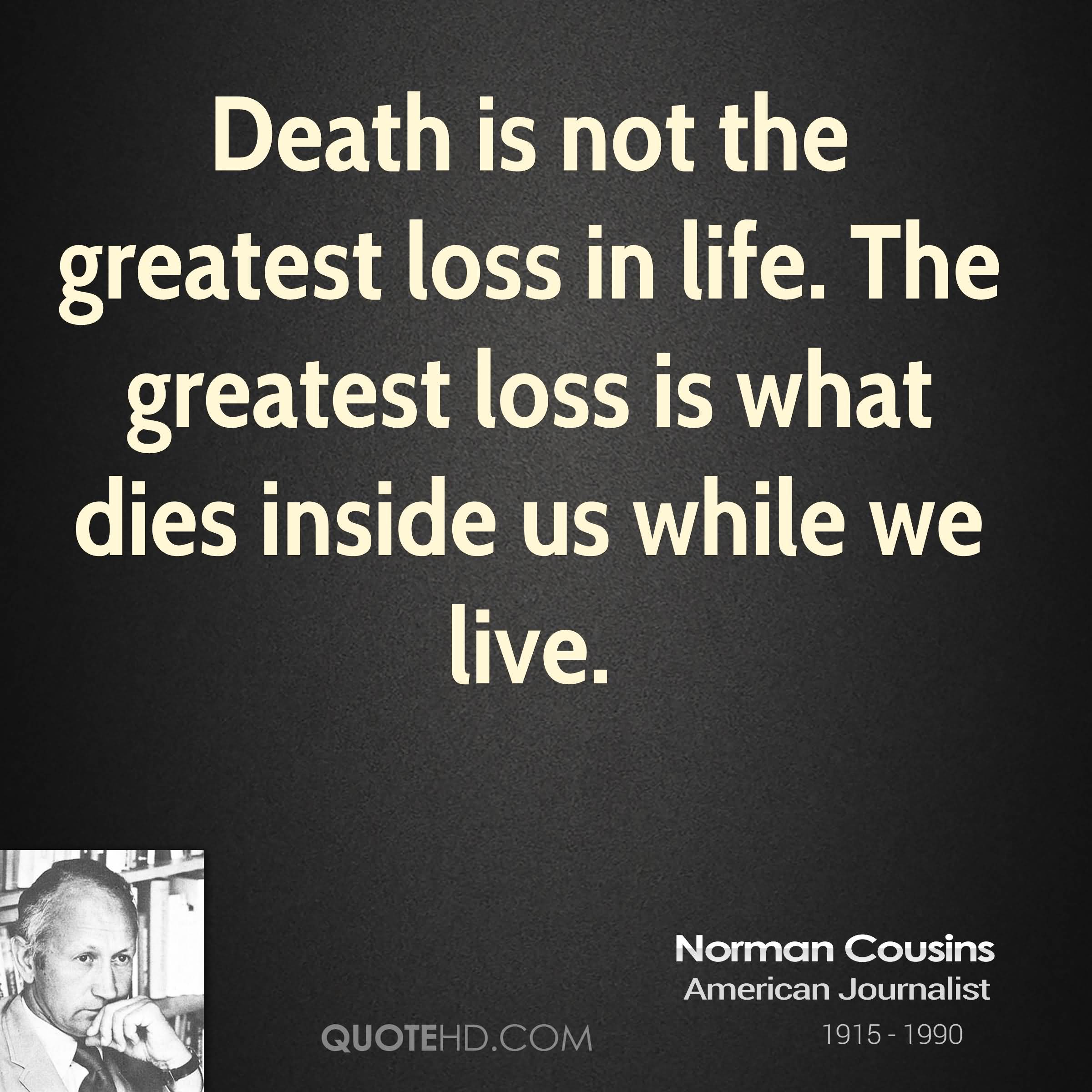 Loss Of Life Quotes 07