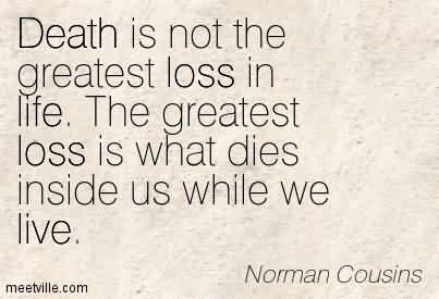 Loss Of Life Quotes 14
