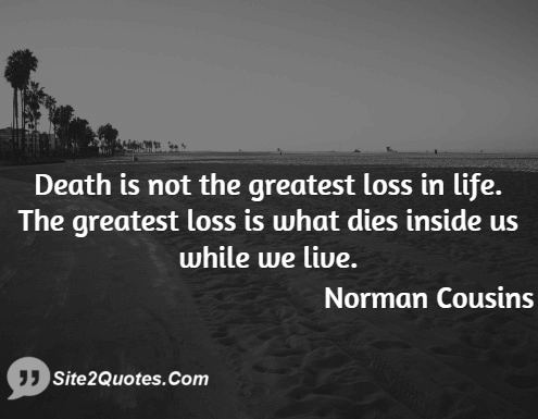 Loss Of Life Quotes 15