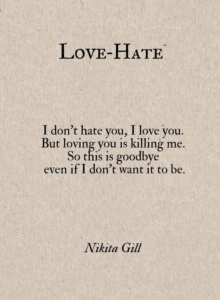 Love And Hate Quotes 19