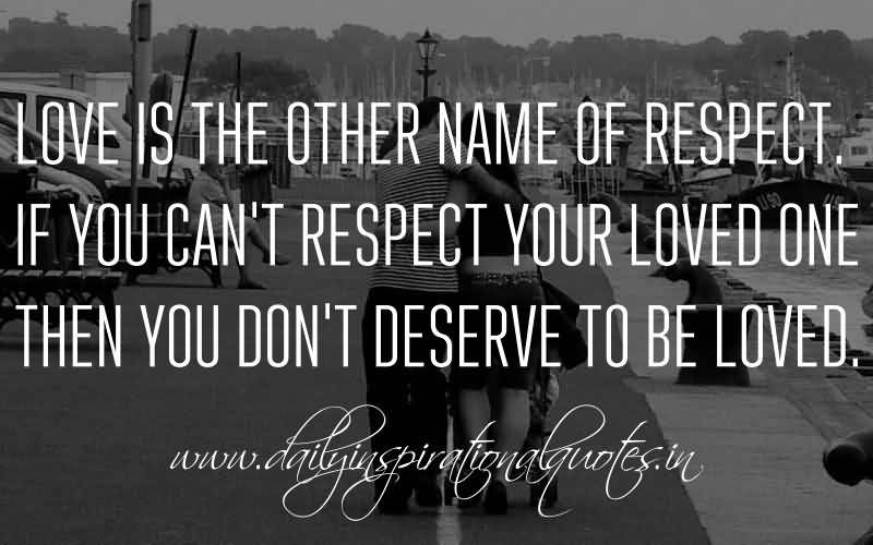 Love And Respect Quotes 20