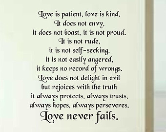 Love Is Patient Love Is Kind Quote 08