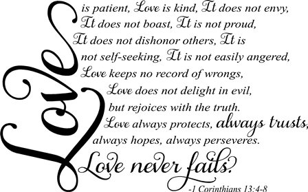 Love Is Patient Love Is Kind Quote 13