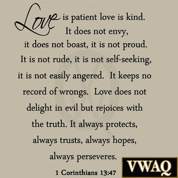 Love Is Patient Love Is Kind Quote 15