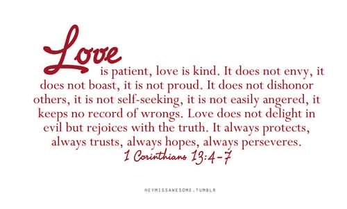 Love Is Quote From Bible 17
