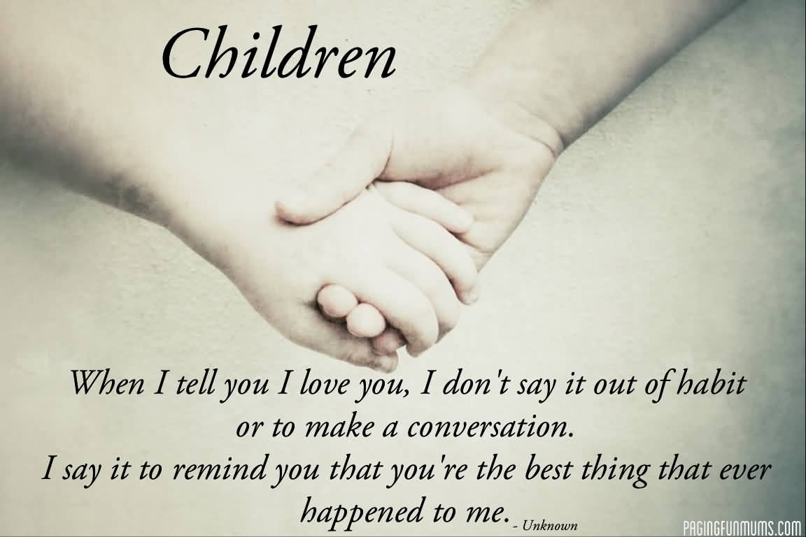 Love Quotes For Children 16