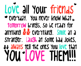 Love Quotes For Friends 12