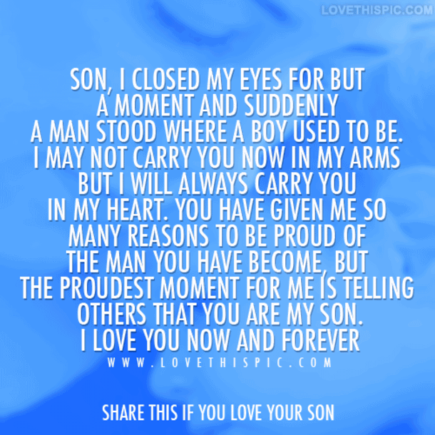 Love Quotes For My Son 04