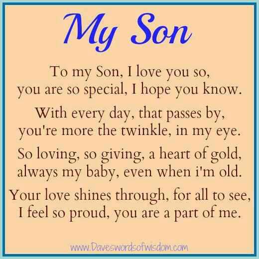 Love Quotes For My Son 16