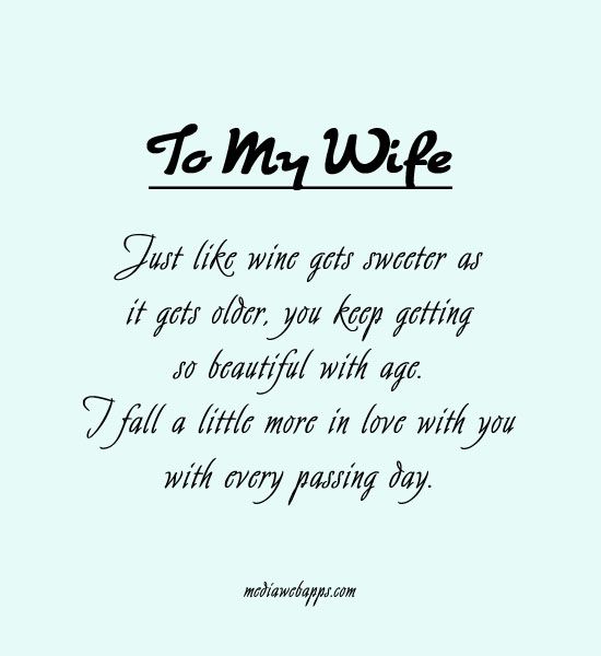 Love Quotes For My Wife 14