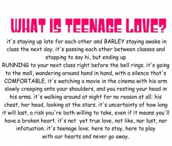 Love Quotes For Teens 13