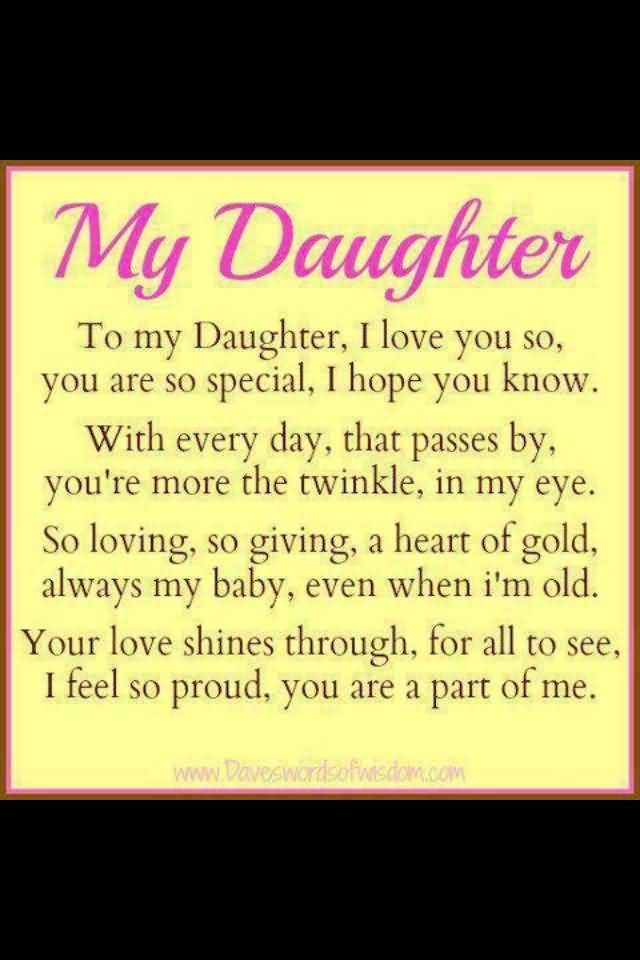 Love Quotes For Your Daughter 13