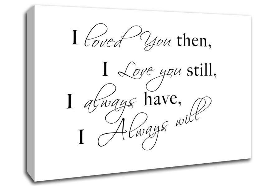 Love Quotes On Canvas 02