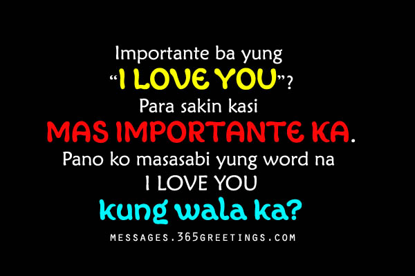 Love Quotes Tagalog 20