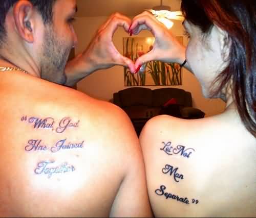 Love Quotes Tattoos For Couples 07