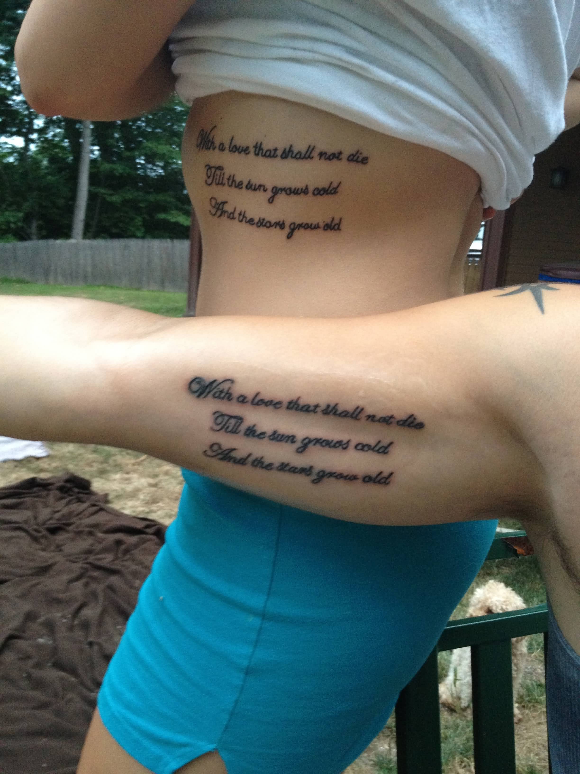 Love Quotes Tattoos For Couples 10