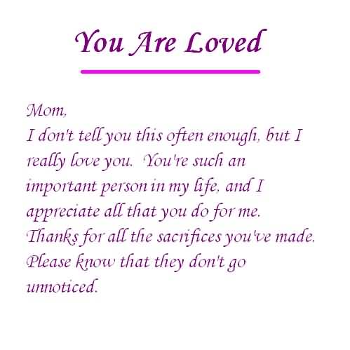 Love You Mommy Quotes 11