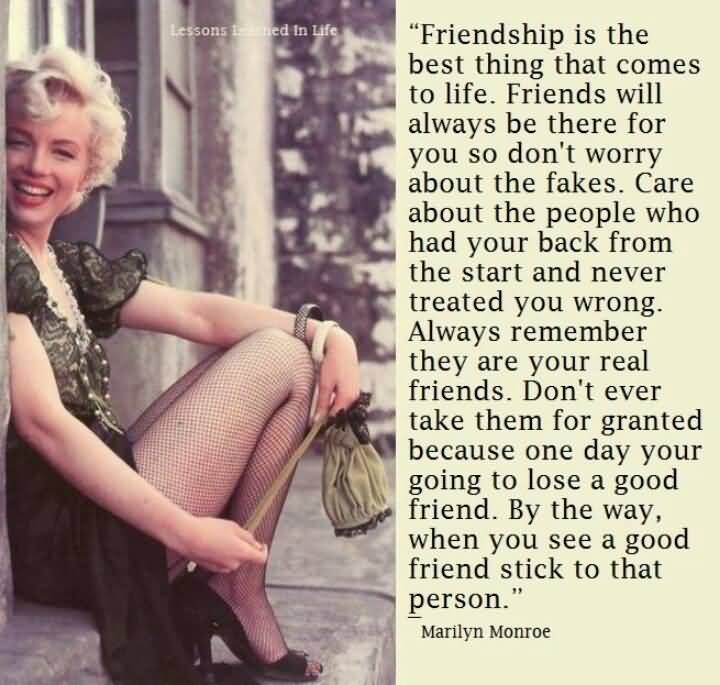 Marilyn Monroe Quotes About Friendship 13