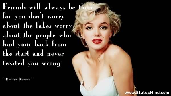 Marilyn Monroe Quotes About Friendship 17