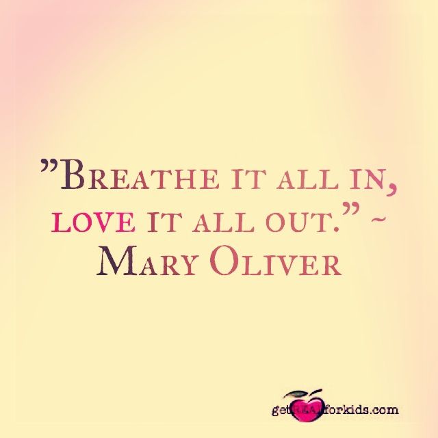 Mary Oliver Love Quotes 13