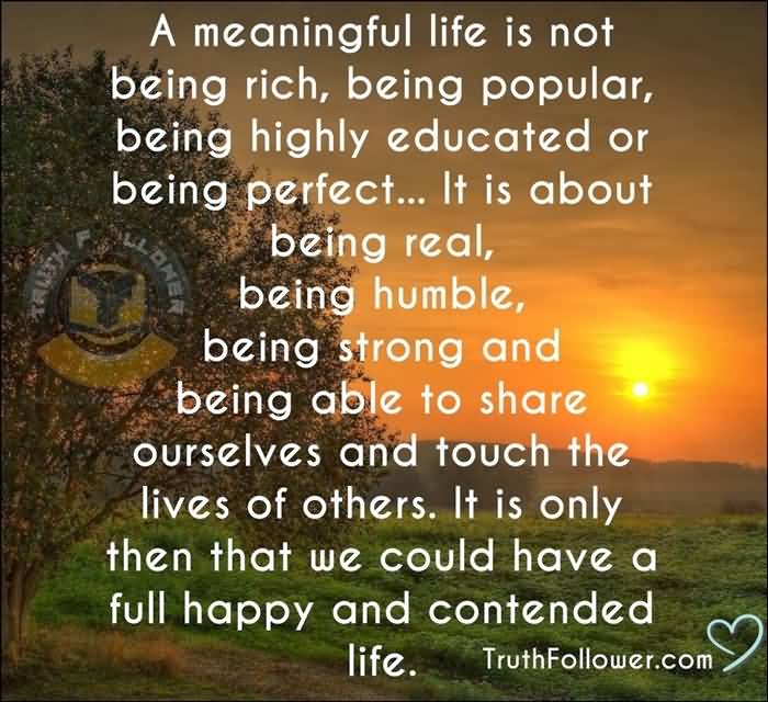 Meaningful Life Quotes 15
