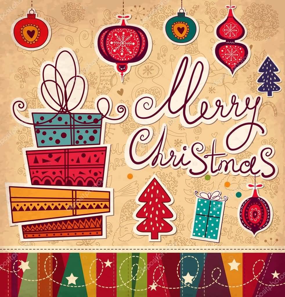 Merry Christmas Cards Image Picture Photo Wallpaper 18