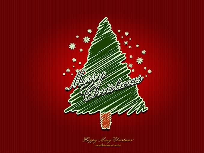 Merry Christmas Cards Vector Image Picture Photo Wallpaper 07