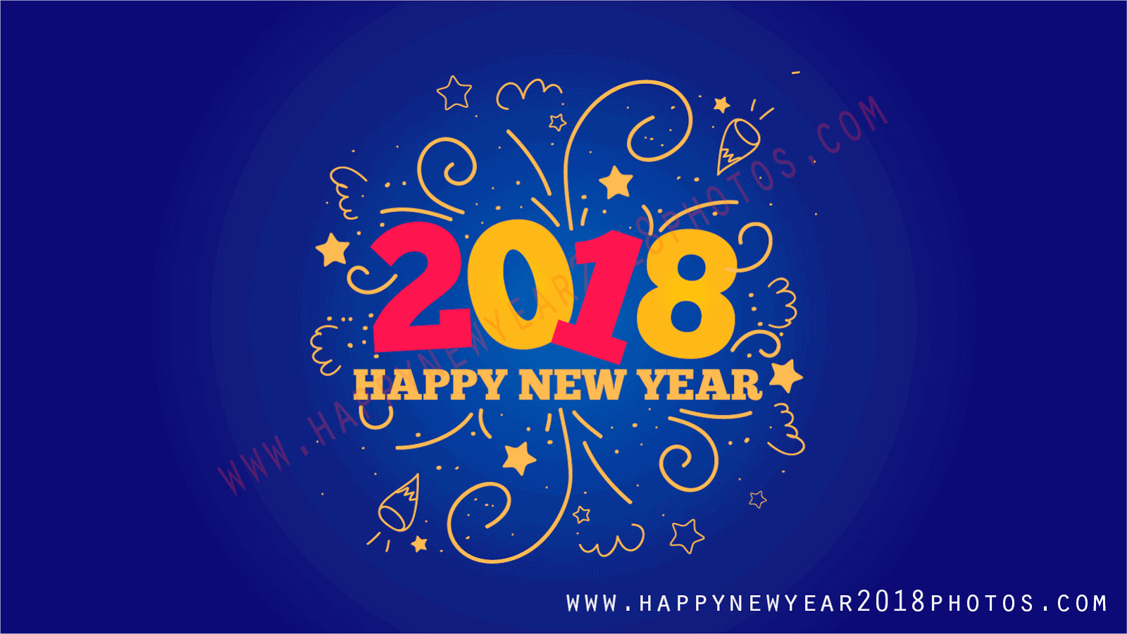 New Year 2018 Cards Wishes Image Picture Photo Wallpaper Greetings 02