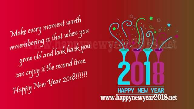 New Year 2018 Cards Wishes Image Picture Photo Wallpaper Greetings 15