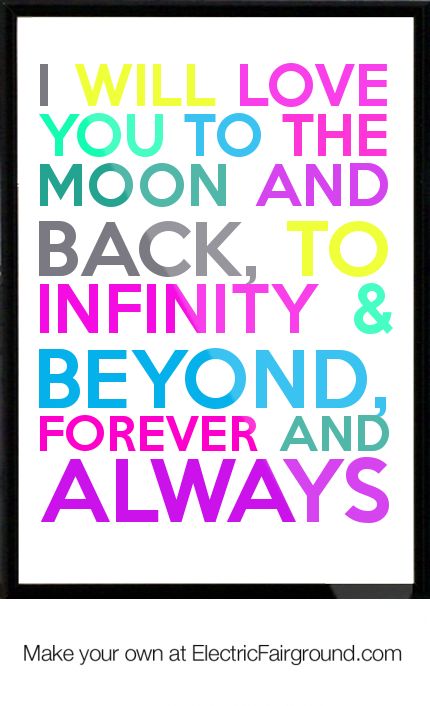 Quote I Love You To The Moon And Back 01