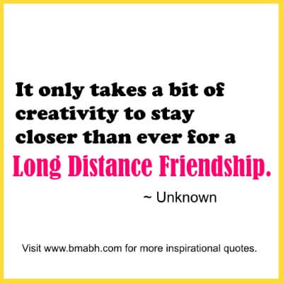 Quotes About Distance And Friendship 03