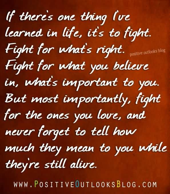 Quotes About Fighting For The One You Love 07