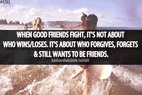 Quotes About Friendship Fights 16