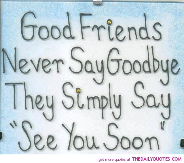 Quotes About Friendship Goodbye 13