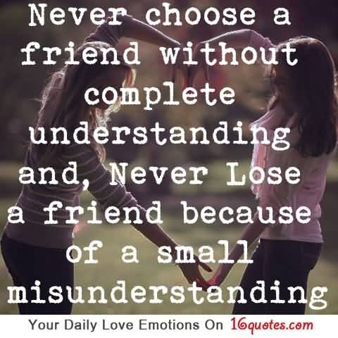 Quotes About Friendship Misunderstanding 05