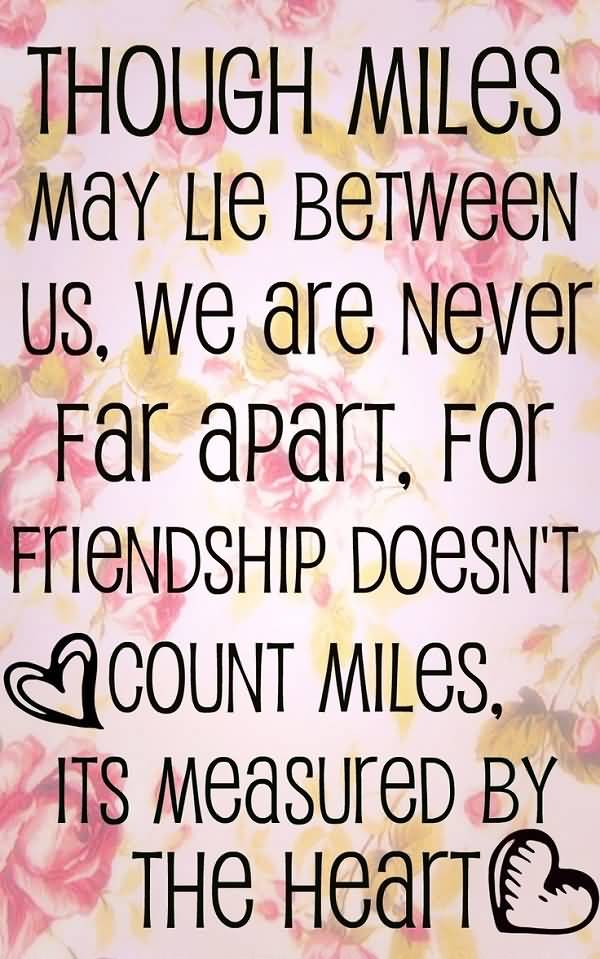 Quotes About Friendships And Distance 19