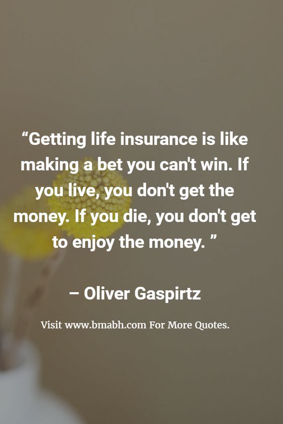 Quotes About Life Insurance 08