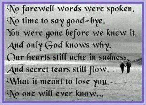 Quotes About Losing A Loved One Too Soon 10
