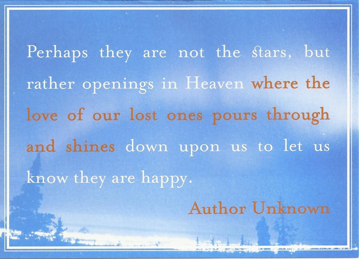 Quotes About Lost Loved Ones In Heaven 08