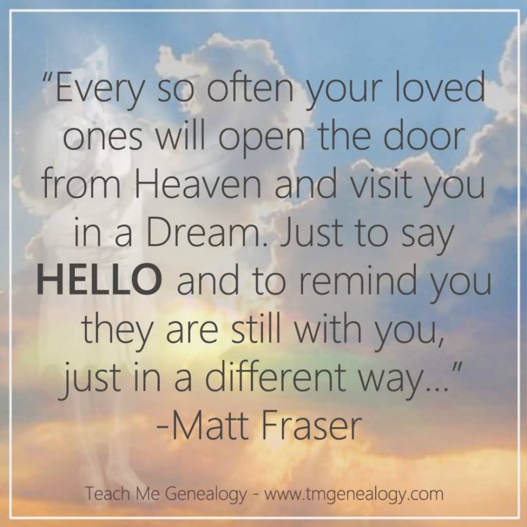 Quotes About Lost Loved Ones In Heaven 16