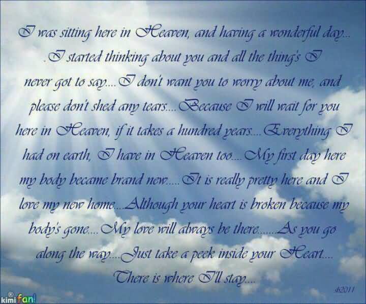 Quotes About Lost Loved Ones In Heaven 19