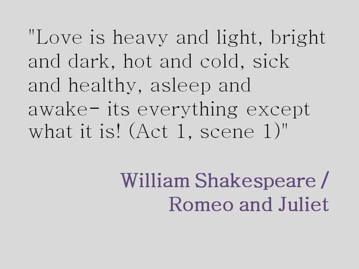 Quotes About Love From Romeo And Juliet 14