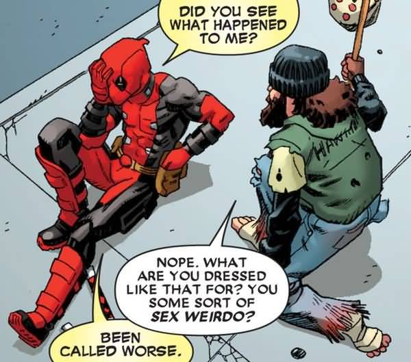 Very Funny Deadpool Images Meme