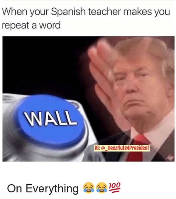 Amusing spanish teacher memes jokes