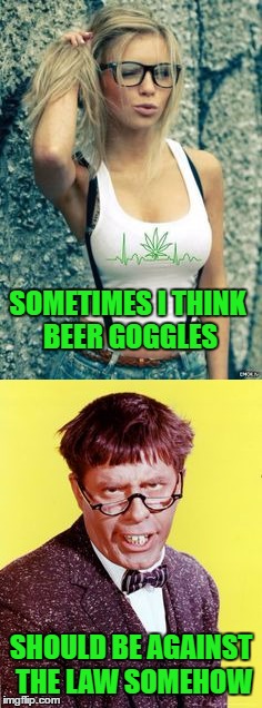 Beer Goggles Meme Funny Image Photo Joke 03