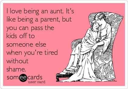 Being An Aunt Quote Meme Image 06